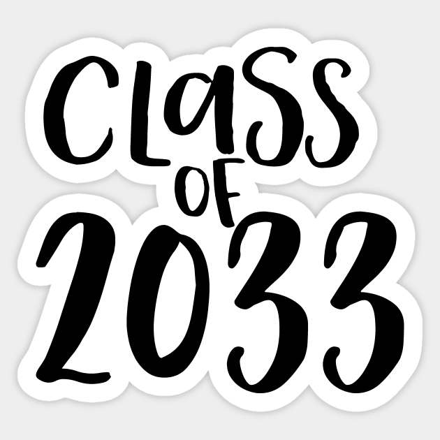 Class of 2033 Sticker by randomolive